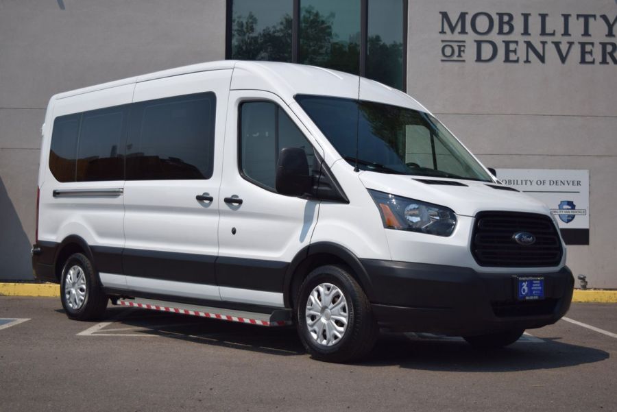 Pre-Owned 2019 Ford Transit Passenger T-350 XLT Passenger Medium Roof ...